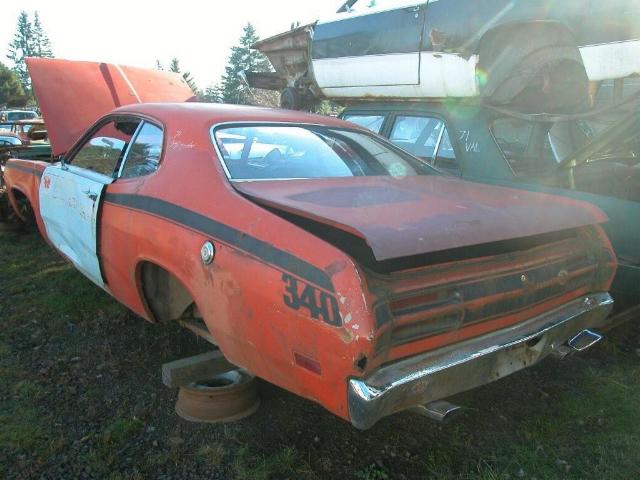 1971 Plymouth Duster 340 Looks pretty solid to me We moved a bit west